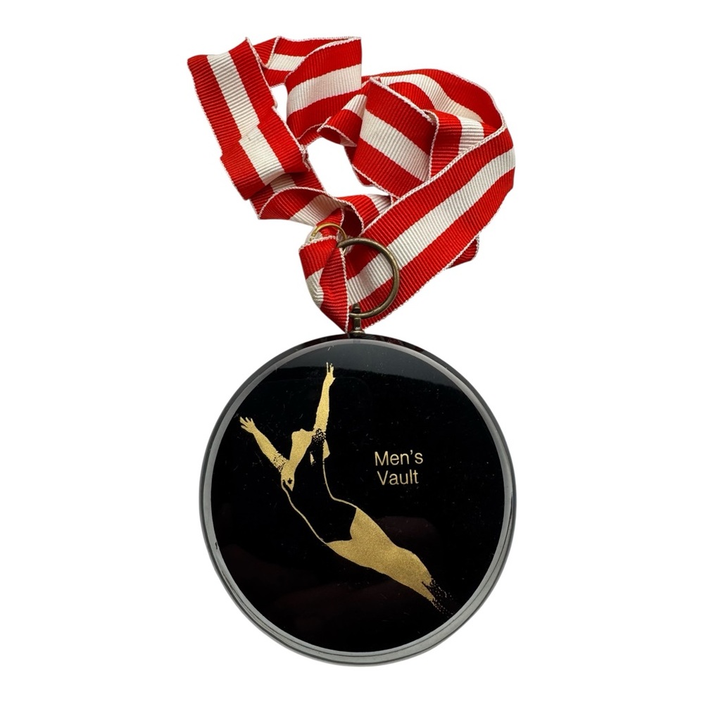 1977 Coca Cola International Gymnastics Competition‎ Men’s Vault Medal Calgary